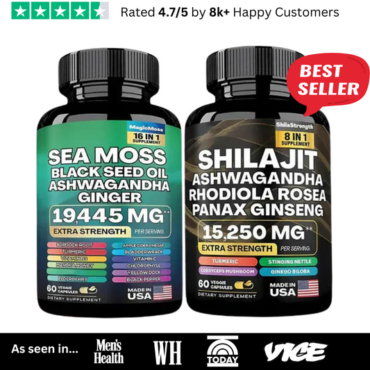 Shilajit & Sea Moss Testosterone Booster