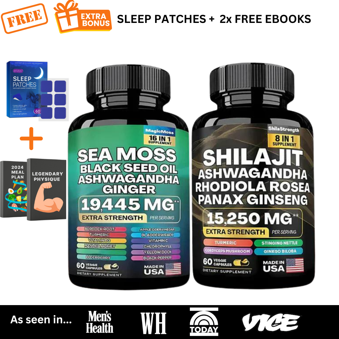 Shilajit & Sea Moss Testosterone Booster