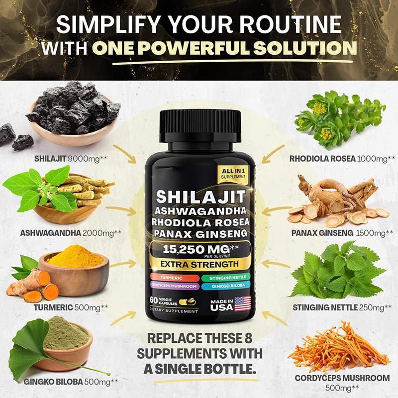 Shilajit & Sea Moss Testosterone Booster